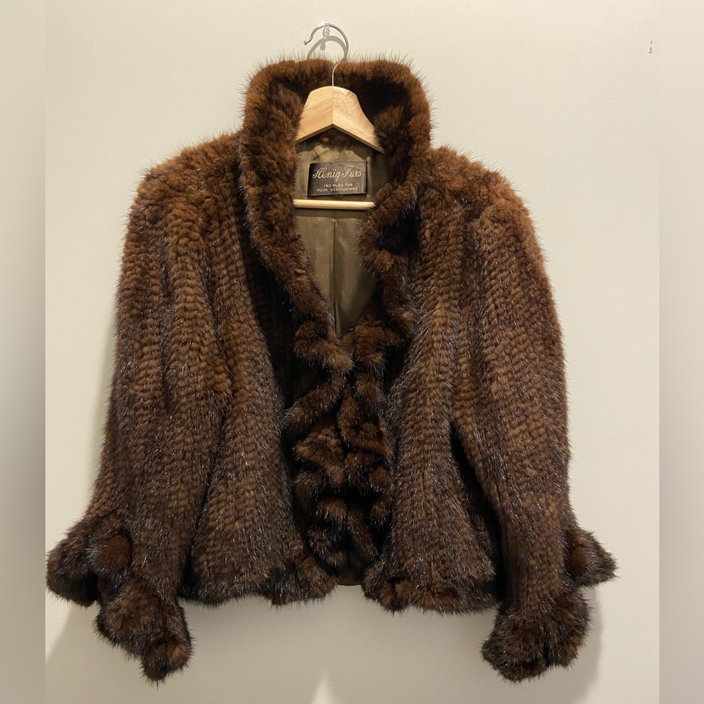 Henig Furs MINK Bomber Coat